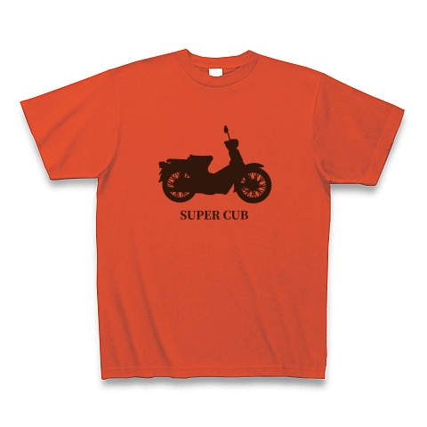 商品詳細 Honda スーパー カブ Tシャツ イタリアンレッド デザインtシャツ通販clubt