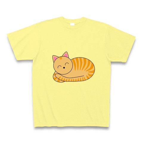 商品詳細『にっこり！猫の茶トラちゃん｜Tシャツ Pure Color Print 