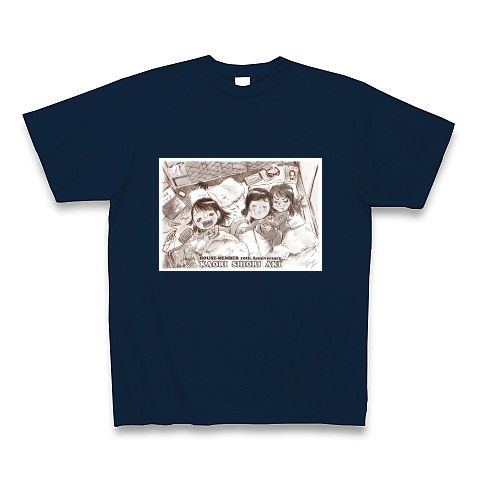 ハウスメン10周年記念TシャツB｜Tシャツ Pure Color Print｜ネイビー