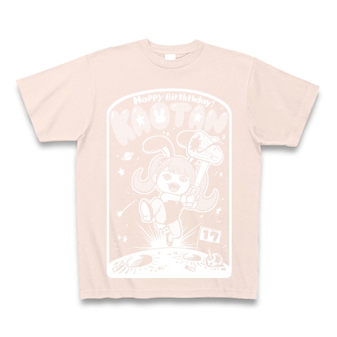【濃色用】かおたん生誕Tシャツ2023｜Tシャツ Pure Color Print｜ライトピンク