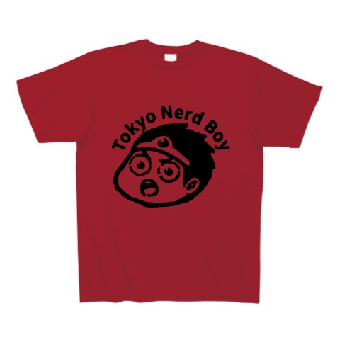 商品詳細 Tnbのかっこいいロゴマークだよ Tシャツ ガーネットレッド デザインtシャツ通販clubt