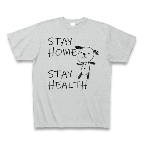 STAY HOME｜Tシャツ｜グレー