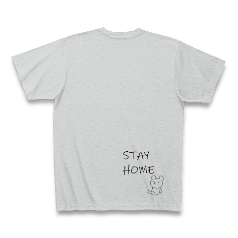 STAY HOME｜Tシャツ｜グレー