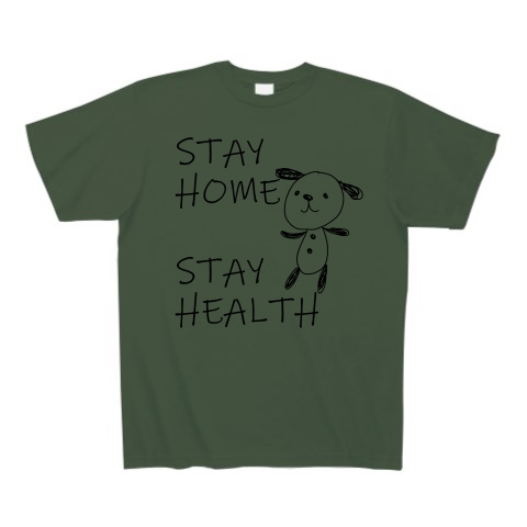 STAY HOME｜Tシャツ｜アイビーグリーン