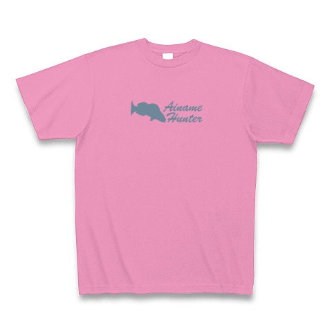 商品詳細 アイナメハンター Tシャツ Pure Color Print ピンク デザインtシャツ通販clubt