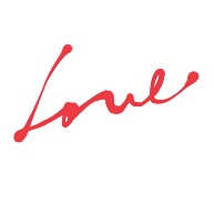 商品詳細 Love ラブ 愛 インク筆記体 長袖tシャツ Pure Color Print ロイヤルブルー デザインtシャツ通販clubt