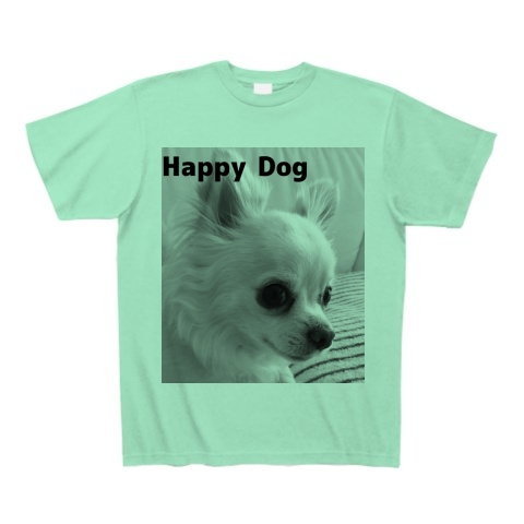商品詳細『犬 可愛すぎるチワワ｜Tシャツ｜ミントグリーン』デザインT 