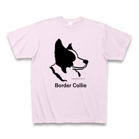 商品詳細 ボーダーコリーイラスト 愛犬シリーズ Tシャツ ピーチ デザインtシャツ通販clubt