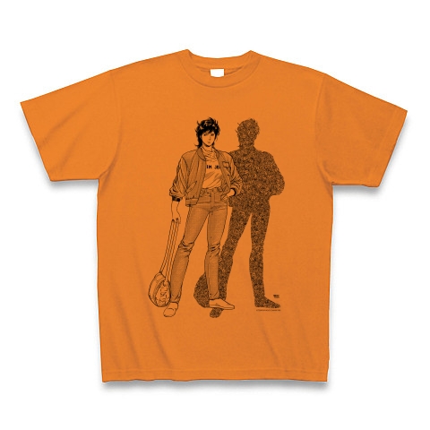 シティーハンター第186話(ご注文から一か月前後でお届け)｜Tシャツ｜オレンジ