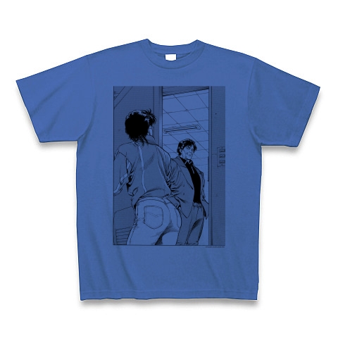 シティーハンター第307話(ご注文から一か月前後でお届け)｜Tシャツ｜ミディアムブルー