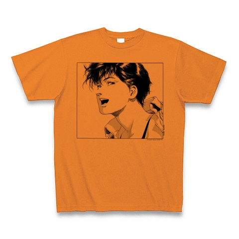 シティーハンター第309話(ご注文から一か月前後でお届け)｜Tシャツ｜オレンジ
