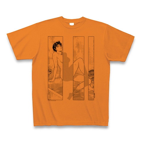 シティーハンター第315話(ご注文から一か月前後でお届け)｜Tシャツ｜オレンジ