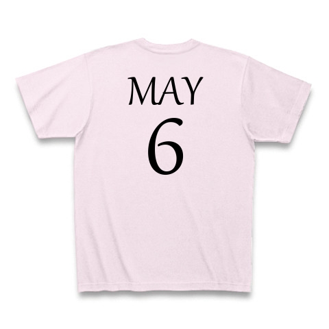 商品詳細 誕生日 記念日 5月6日 May6 Tシャツ ピーチ デザインtシャツ通販clubt