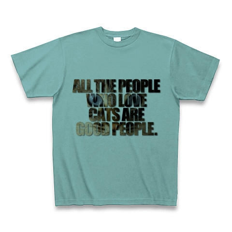 商品詳細 猫好きに悪い人はいない Tシャツ ミント デザインtシャツ通販clubt