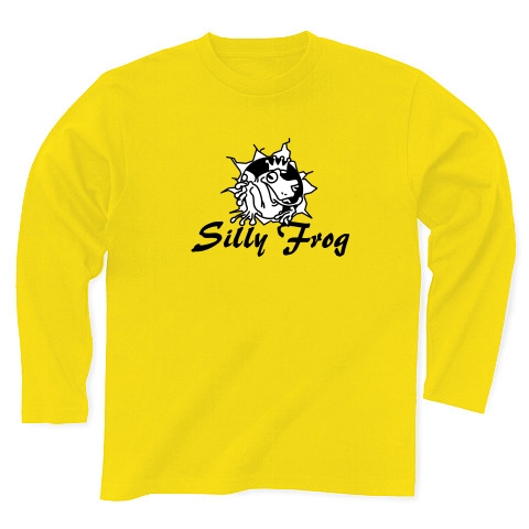 Silly Frog｜長袖Tシャツ Pure Color Print｜デイジー
